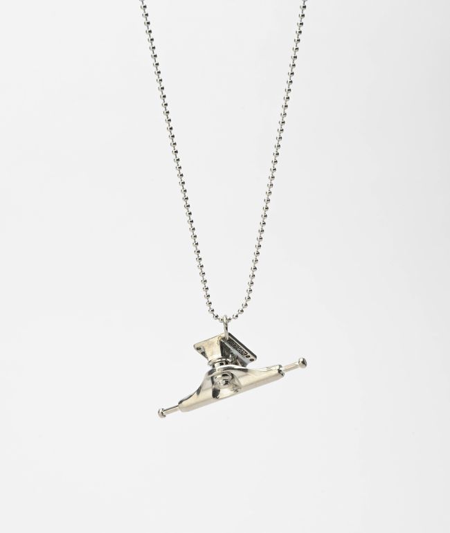Independent Truck 28" Silver Necklace